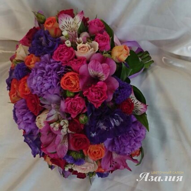 Экзотика и свадебный букет, от Цветочного Салона "Азалия".